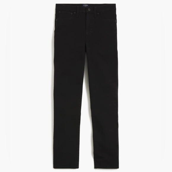 J. Crew Petite curvy essential straight black jean in all-day stretch Size 33P - Picture 7 of 7